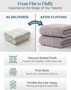 Casa Platino 100% Cotton Bathroom Towel Set - Image 8