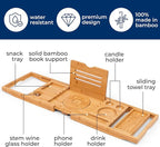 SereneLife Premium Foldable Bathtub Tray - Image 5