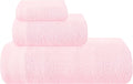 Ultra Soft 3 Pack Cotton Towel Set, Contains a Bath Towels 28x55 inch, a Hand by Unknown