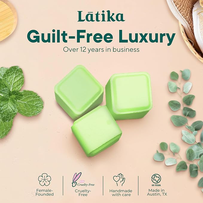 Latika Breathe & Release Aromatherapy Shower Steamer - Image 8