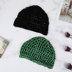 WLLHYF Wig Cap Thick Long Hair Caps Adjustable Net Mesh Braided Weaving Making - Image 4