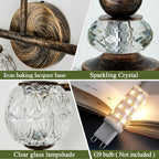 Piepooye Vintage Bathroom Light Fixtures Bronze Vanity Light - Image 3