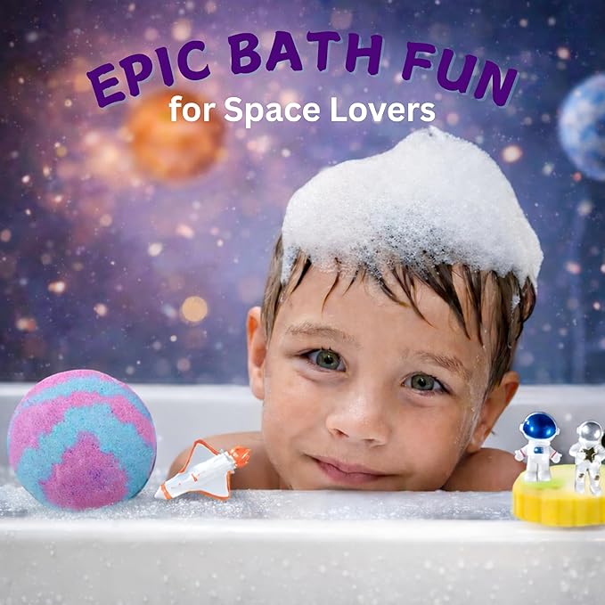 EvolutionUSA 1 Space Bath Bomb for Boys & Girls - Image 4