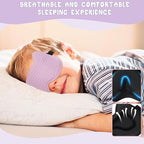 Kids Sleep Mask Eye Mask: 3D Contoured Cup Sleeping Masks, Blindfold - Image 5