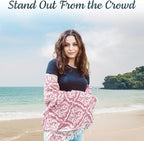 Turkish Beach Towel – 100% Cotton, Quick Dry, Lightweight, Soft Oversized Beach - Image 5