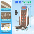 Shiatsu Back Massager with Heat, Massage Chair Pad Seat Cushion - Image 5