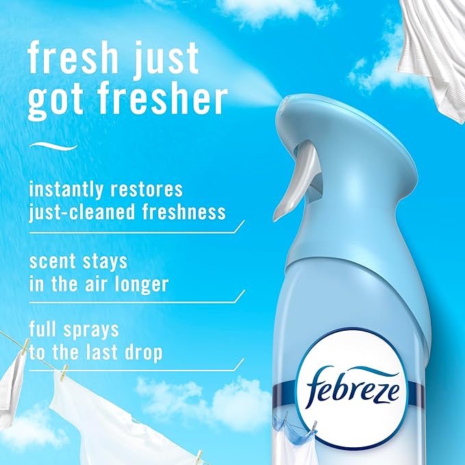 Febreze Air Mist, Air Freshener Spray, Odor Fighting Room Spray, Deodorizer - Image 3