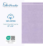 Cotton Paradise 4 Piece Turkish Bath Towels - Image 4