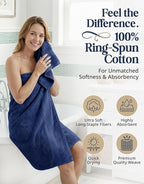 LANE LINEN Luxury Cotton Bath Towel Set - Image 2