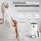 SereneLife Towel Warmer Bucket Style – Portable Blanket Heater - Image 2