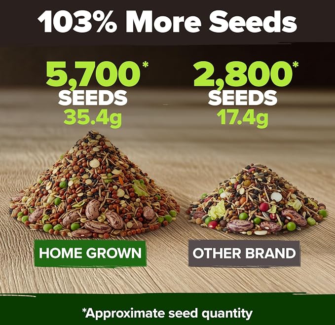 HOME GROWN 10 Variety Survival Seed Vault 2000+ USA Grown Heirloom Non-GMO - Image 4