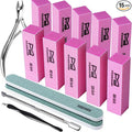 FANDAMEI Nail Buffer Block, Buffing Block, Cuticle Trimmer, Nail Tools by FANDAMEI