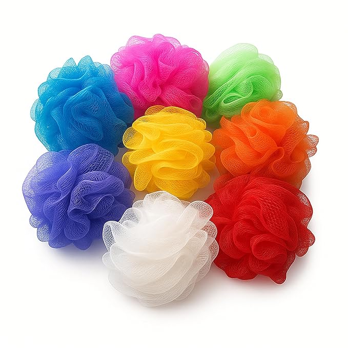 Mesh Loofah Sponges by BIMIGET