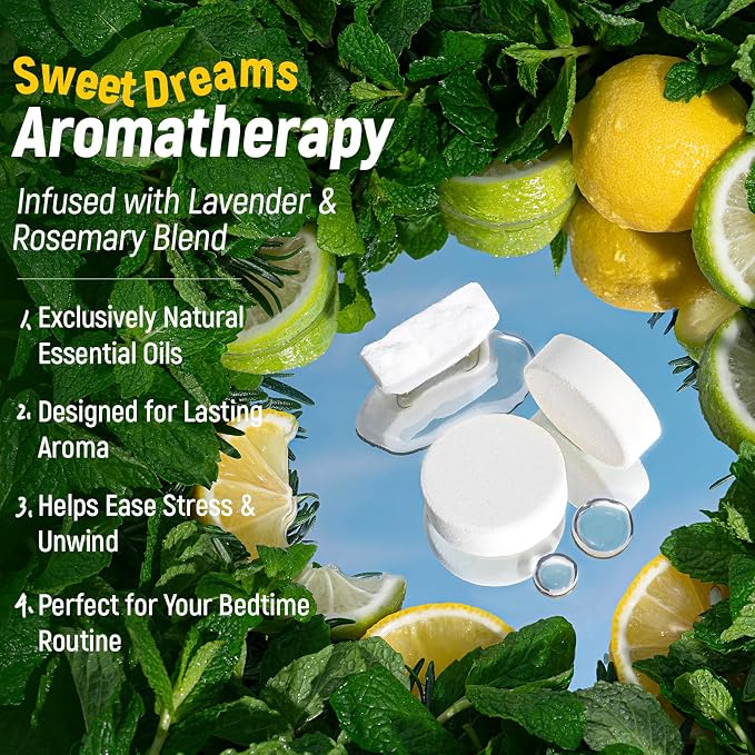 Shower Steamers Aromatherapy, 100% Natural Essential Oils, Sleep Comfort & - Image 3