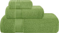 Belizzi Home Ultra Soft 3 Pack Cotton Towel Set, Contains a Bath Towel 28x55 by Unknown