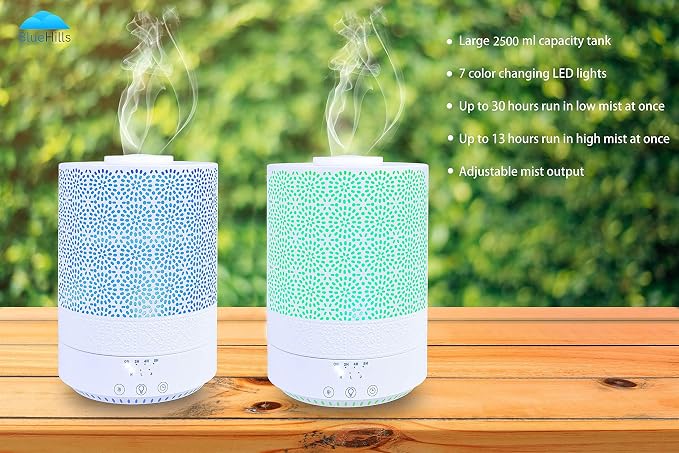 BlueHills 2500 ML XL Essential Oil Diffuser Aroma Humidifier - Image 9