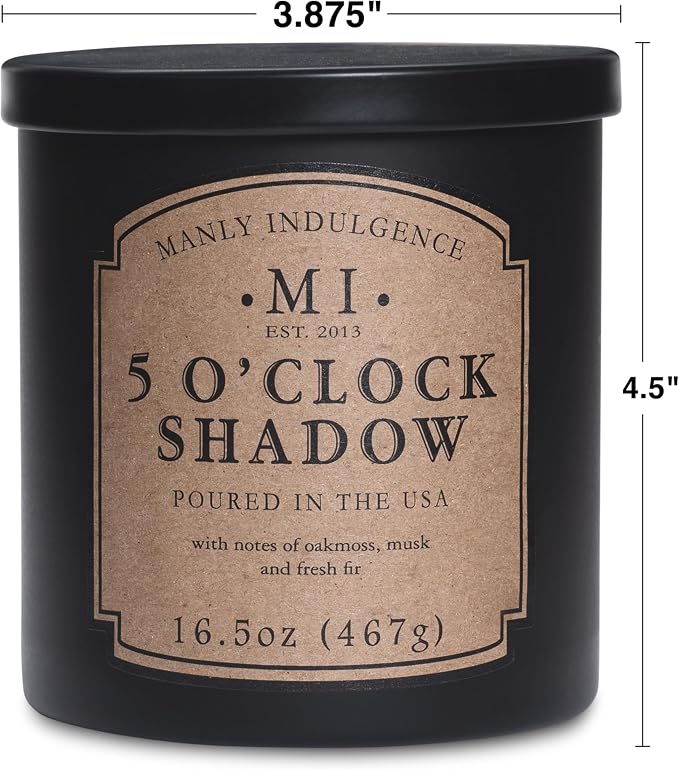 Manly Indulgence 5 O'Clock Shadow Scented Candles - Image 4