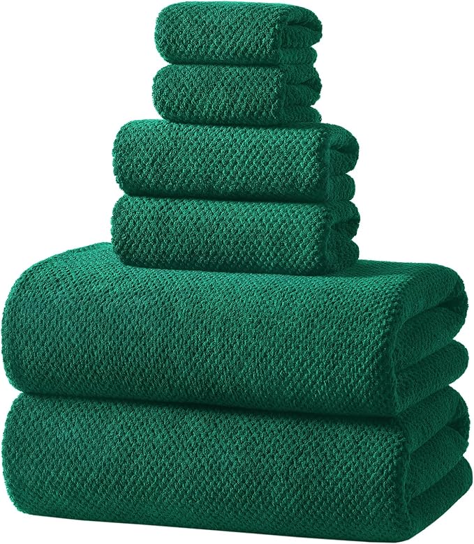 REDKISS Soft 6 Piece Bath Towel Set by REDKISSOnline