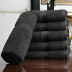 HERCULEAN Premium Bath Towels 24 x 48 Pack of 6 | Quick Dry and Highly - Image 3
