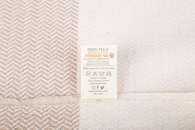 Bersuse 100% Cotton Aspendos XL Throw Blanket - Image 9