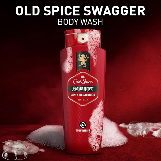 Old Spice Refreshing Body Wash for Men, 3X Defense, 24/7 Shower Fresh - Image 8