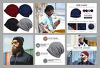 Women's Summer Beanie for Men Hat Boho Hats Adult Dwarf Hats Chemo Cap Cancer - Image 7