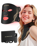 Red Light Therapy for Face, LED Light Therapy Mask Skin Care Mask & Neck by FOLOKE