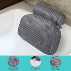Bath Pillow for Tub Support Neck and Back, Bathtub Pillow Bath Accessories for - Image 5