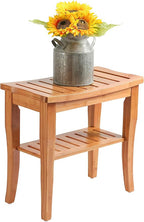 Bamboo Shower Bench - Image 9