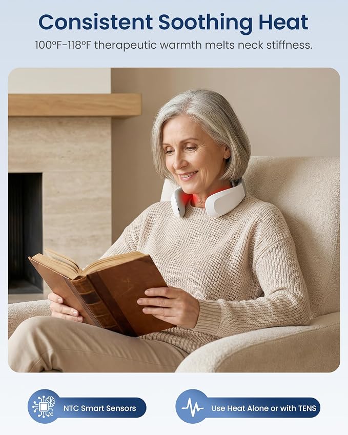 COMFIER FSA Eligible Cordless Neck Massager - Image 4