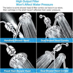 Heavy Duty Shower Filter Replacement Cartridge 2 Pcs, Shower Head Filter Refill - Image 6