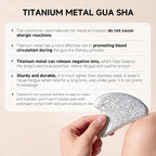 Titanium Gua Sha Facial Tool, Gua Sha Tool - Image 5