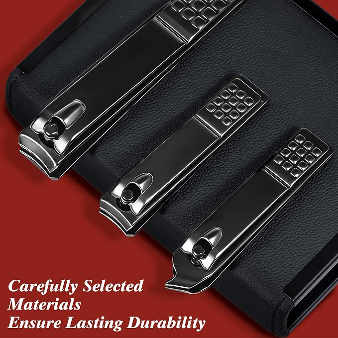 Nail Clippers Set Men Personal Care Tools Accessories Professional Manicure - Image 3