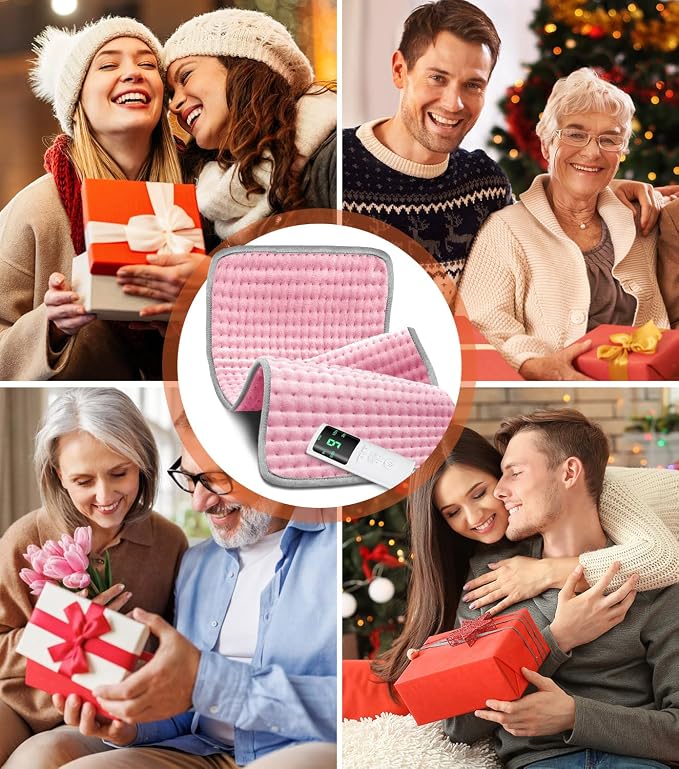 17''×34'' Heating Pad for Back Pain, Electric Heating Pad - Image 5