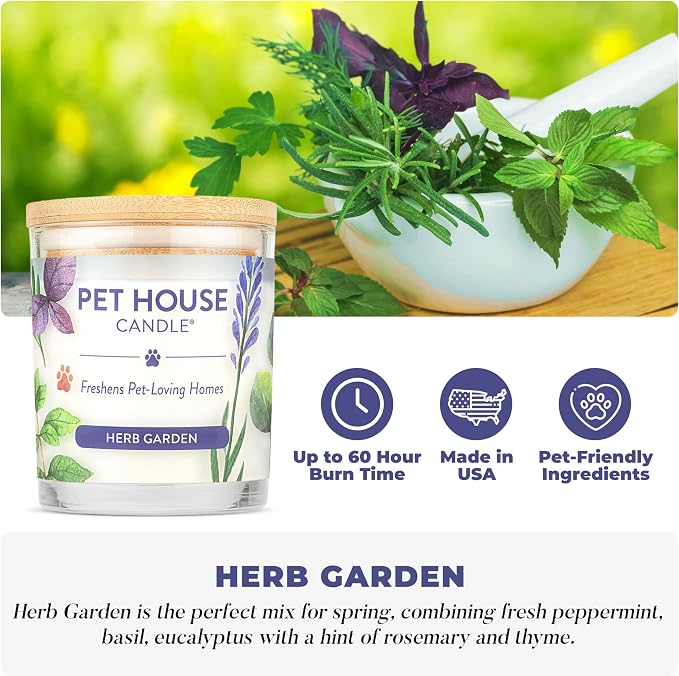 Pet House Candles, Plant-Based, Long Lasting, Pet Friendly Candles - Image 2