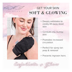 Seraphic Skincare Premium Exfoliating Glove – Viscose Fiber Korean Exfoliating - Image 5