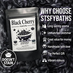 Black Cherry Shimmer Bath Bomb in A Bag - Image 4