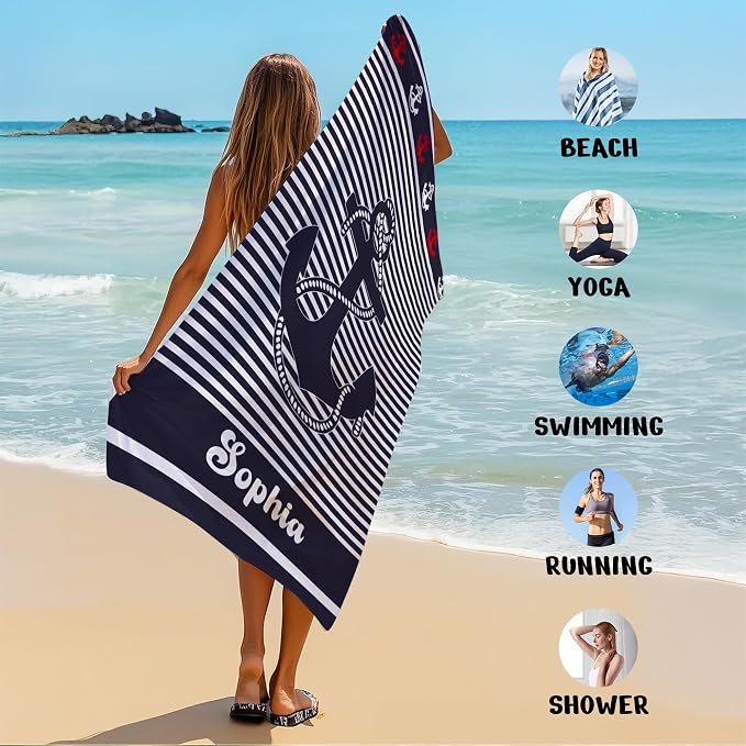 JML Personalized Beach Towel - Image 6
