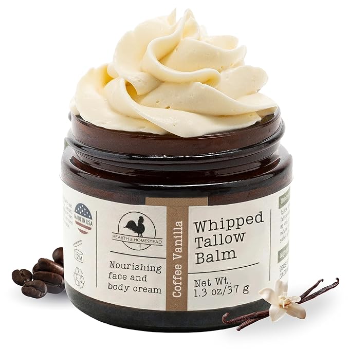 Hearth and Homestead: Handmade Whipped Tallow Balm by HearthHomestead