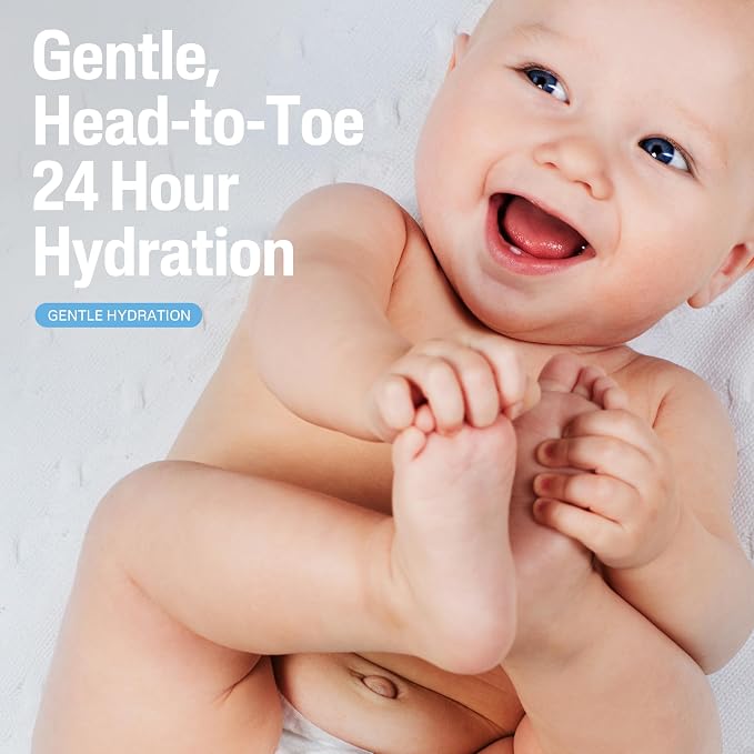 Cetaphil Baby Wash & Shampoo Plus Body Lotion, Healthy Skin Essentials - Image 2