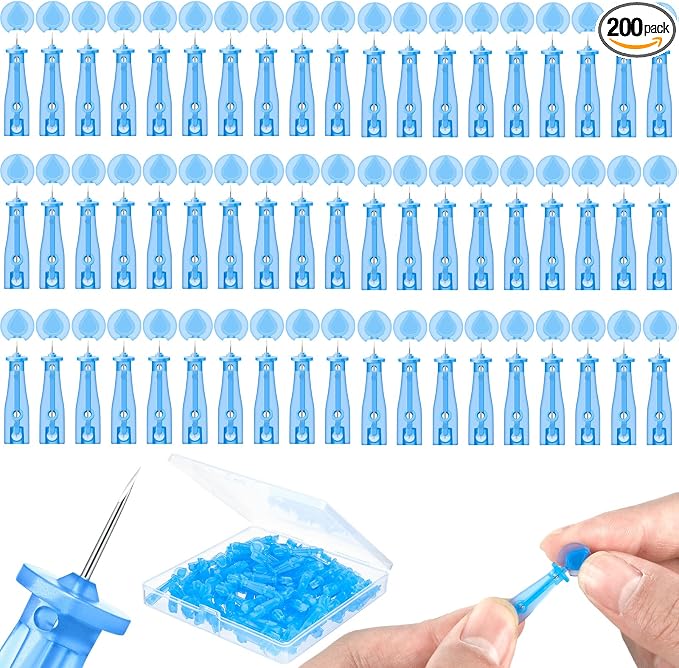 200Pcs Sterile Needles for Pimples, Disposable Acne Needle Effective Blemish by HFYHWT