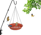 VUWEZ Hanging Bird Bath, Hanging Bird Water Feeder - Image 3