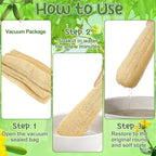 6 Pack Natural Loofah Sponge 15.7 Inch - Image 3