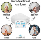 100% Cotton Hair Towel Wrap for Women, Men & Kids – Non-Microfiber 450 GSM - Image 6
