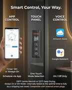Foldable Heated Towel Rack, Smart Dual-Zone App & Voice Control Electric Towel - Image 5