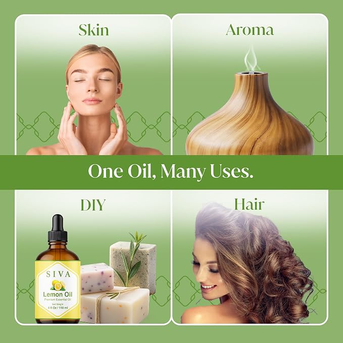 Siva Lemon Essential Oil - Image 5