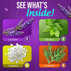 GuruNanda Lavender Vapor Shower Tablets, Clean-Dissolving Aromatherapy Shower - Image 3