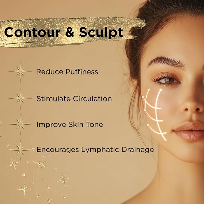 ICON Lymphatic Contour Brush for Face, Face Sculpting Tool for Lymphatic - Image 7