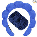 Beleki Spa Headband for Washing Face Wristband Set Sponge Makeup Skincare Face by Beleki