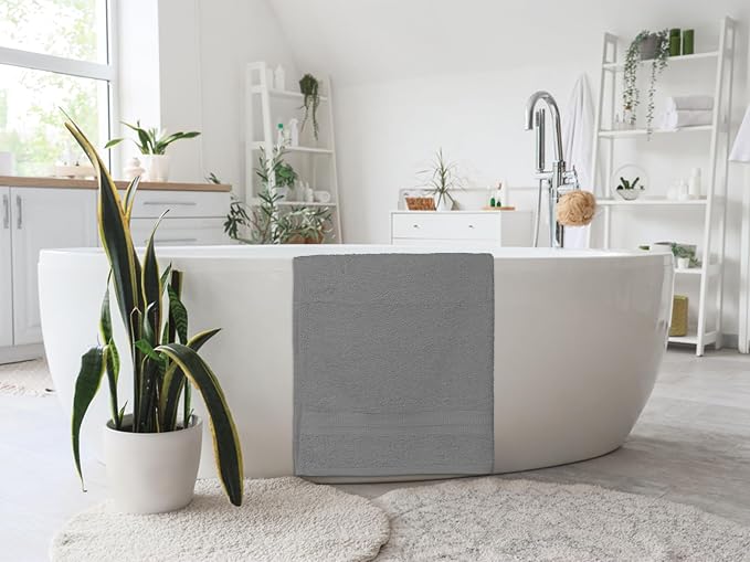 Medium Bath Towels Pack of 6 – 24x48 Inches – Soft, Quick Dry & Highly - Image 3